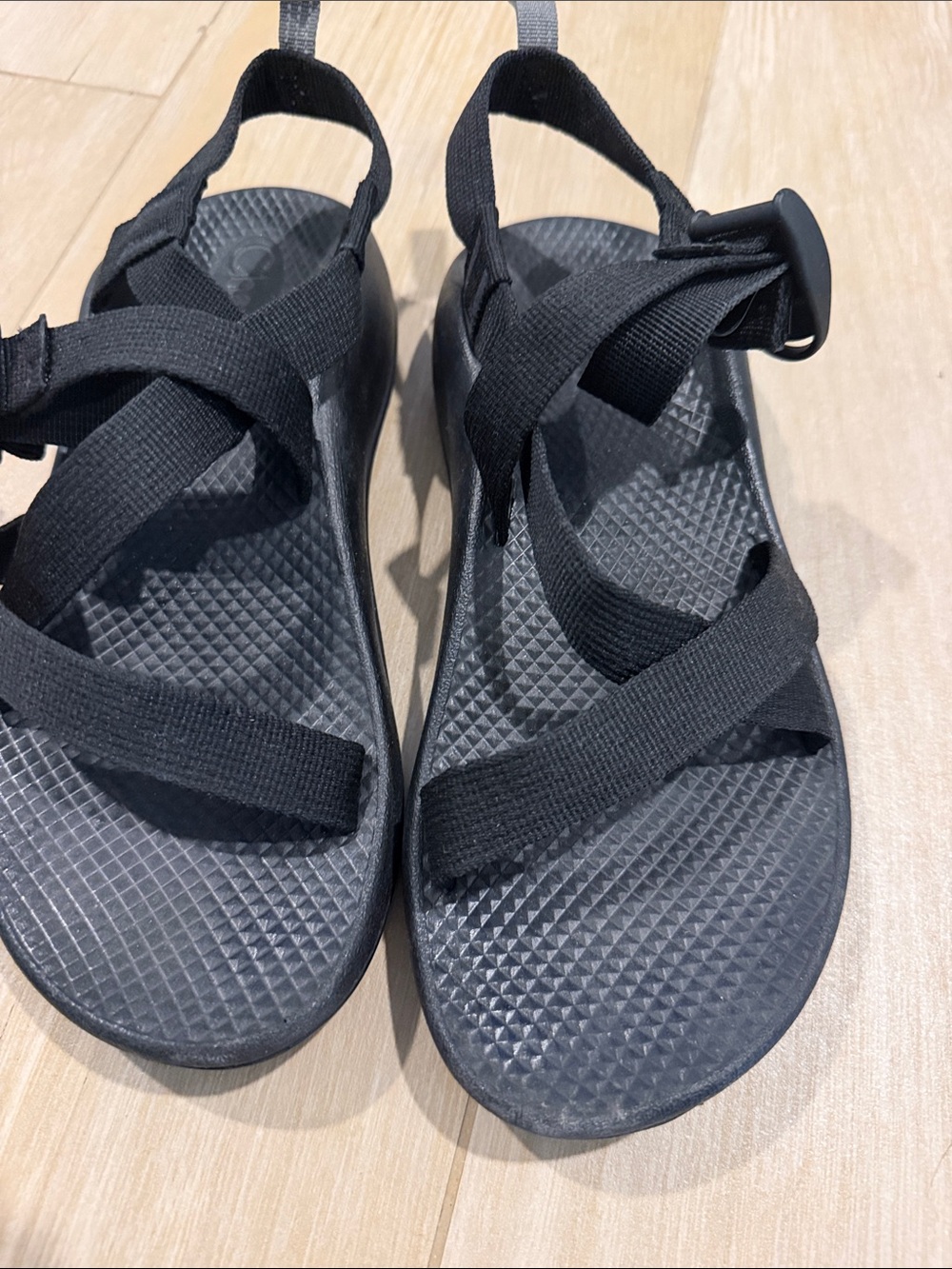 Kids Black Chaco Black Outdoor Sandals